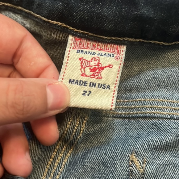 True Religion Stella Jeans Size 27 - Picture 4 of 4
